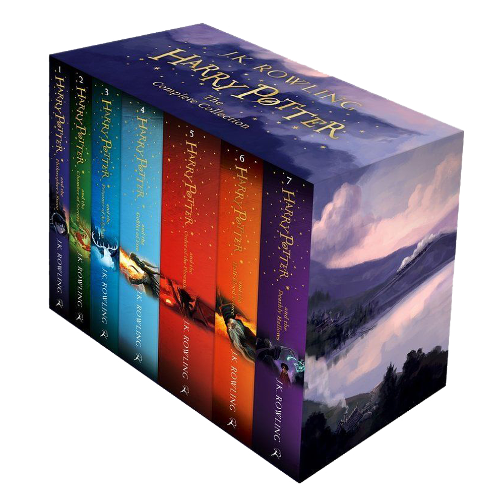 Harry Potter The Complete Collection 7 Books Set Collection J.K. Rowling 1