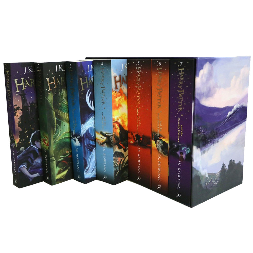 Harry Potter The Complete Collection 7 Books Set Collection J.K. Rowling 2