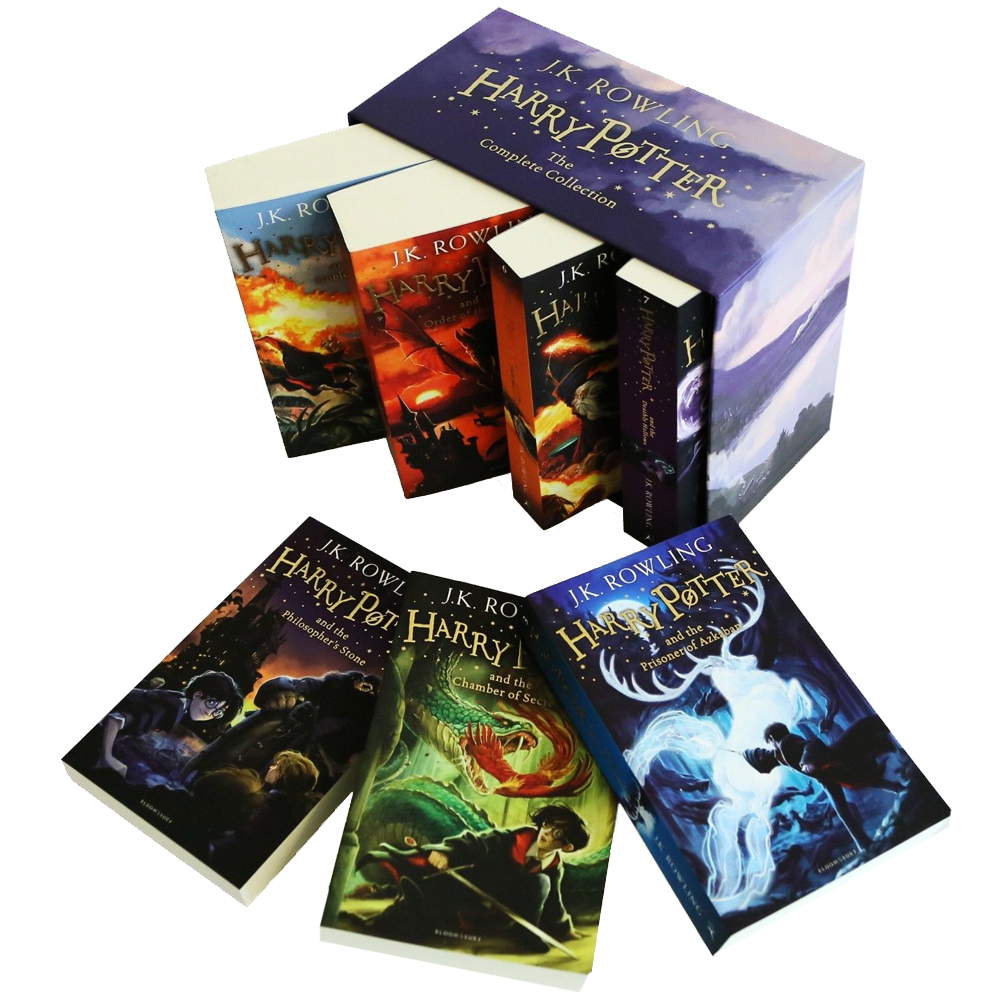 Harry Potter The Complete Collection 7 Books Set Collection J.K. Rowling 3