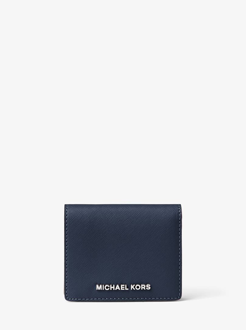 Jet Set Travel Saffiano Leather Card Holder img