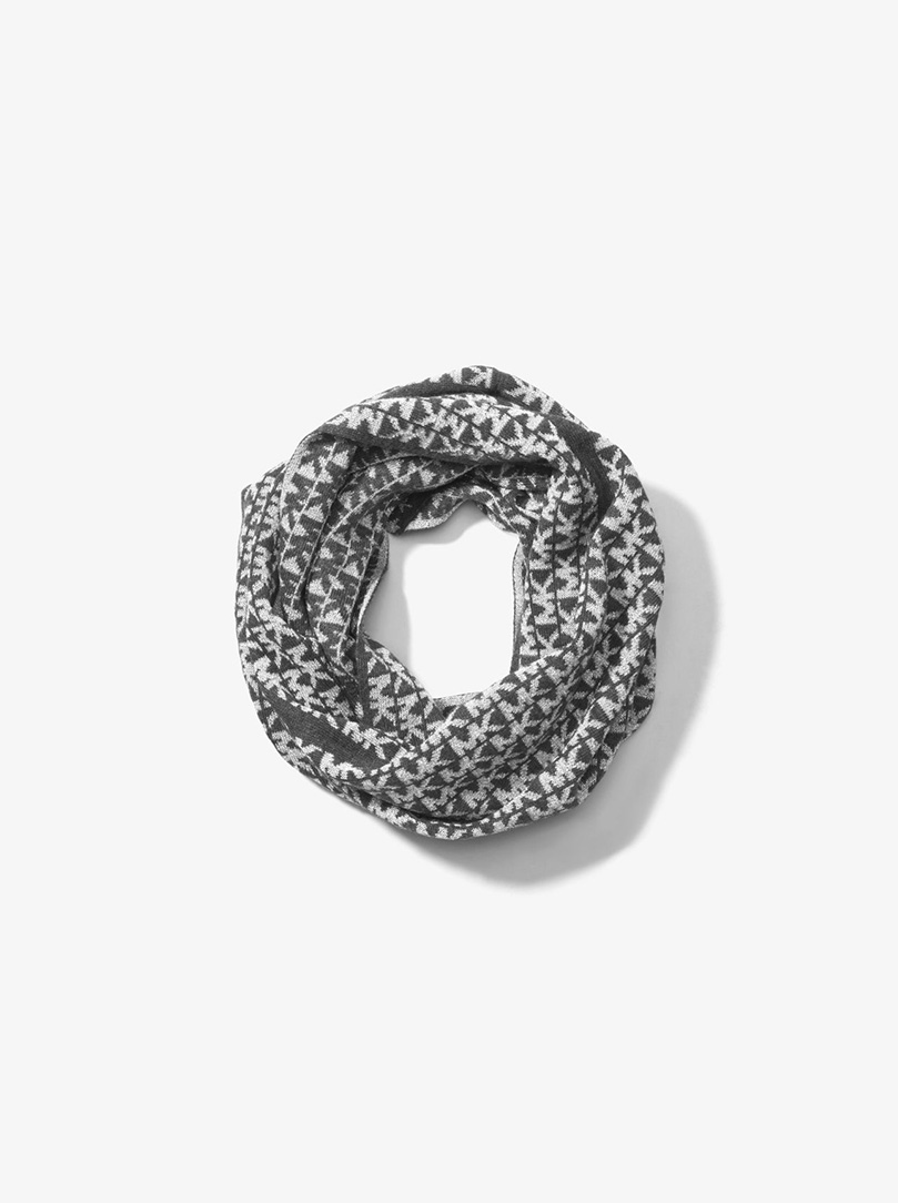 Metallic Logo Infinity Scarf img