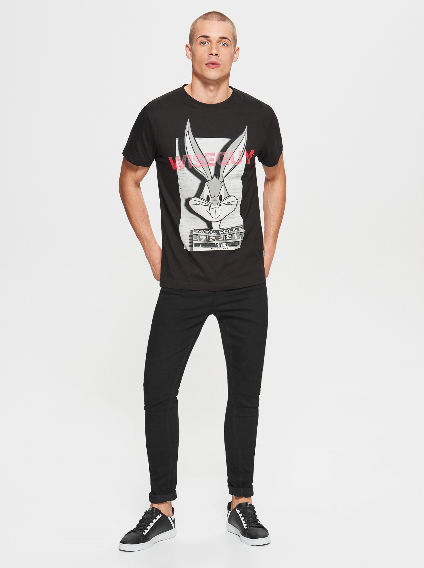 T-SHIRT WITH LOONEY TUNES PRINT_1 image