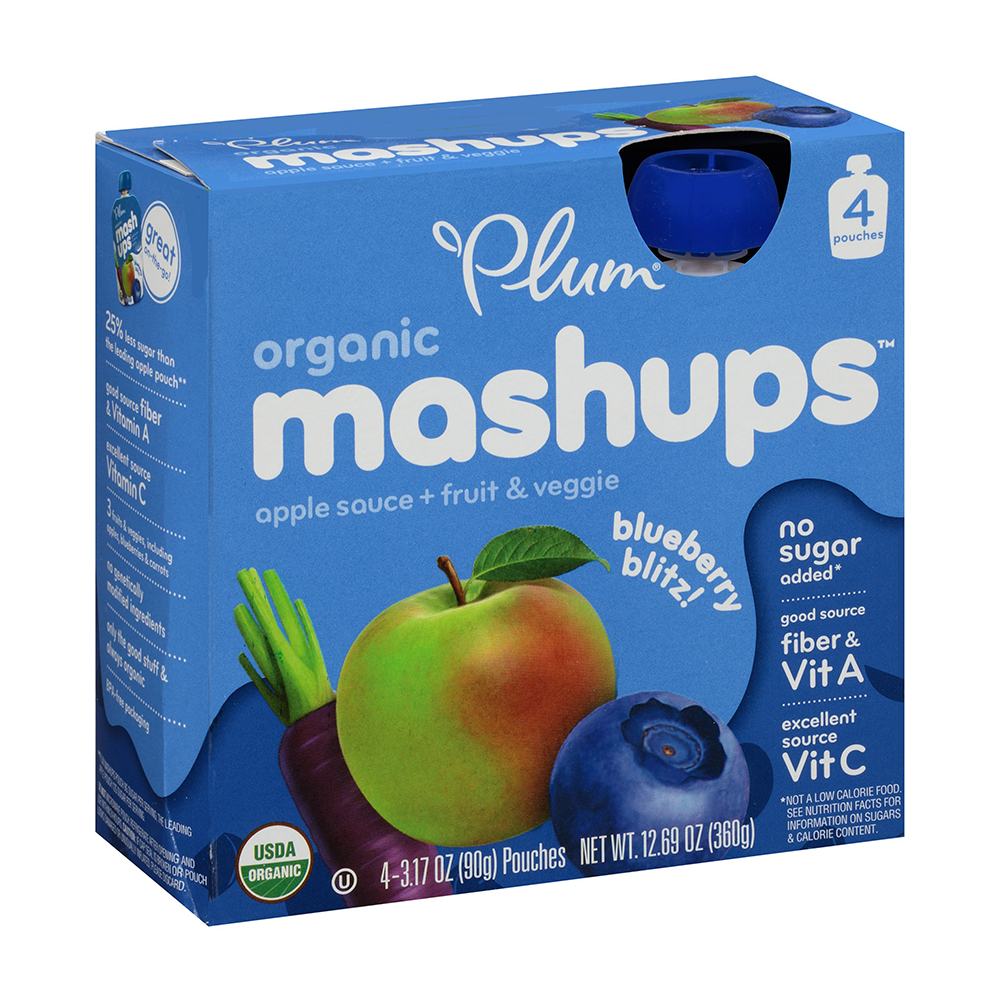 Plum-Organics-Blueberry-Blitz-Organic-Apple-Sauce-Fruit-Veggie-Mashups-3.17-oz-4-count_1 img