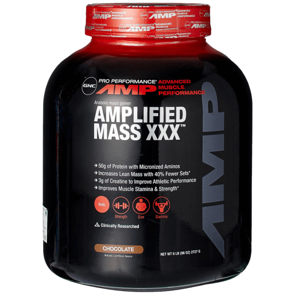 GNC Pro Performance AMP Amplified Mass XXX Weight Gainer 1
