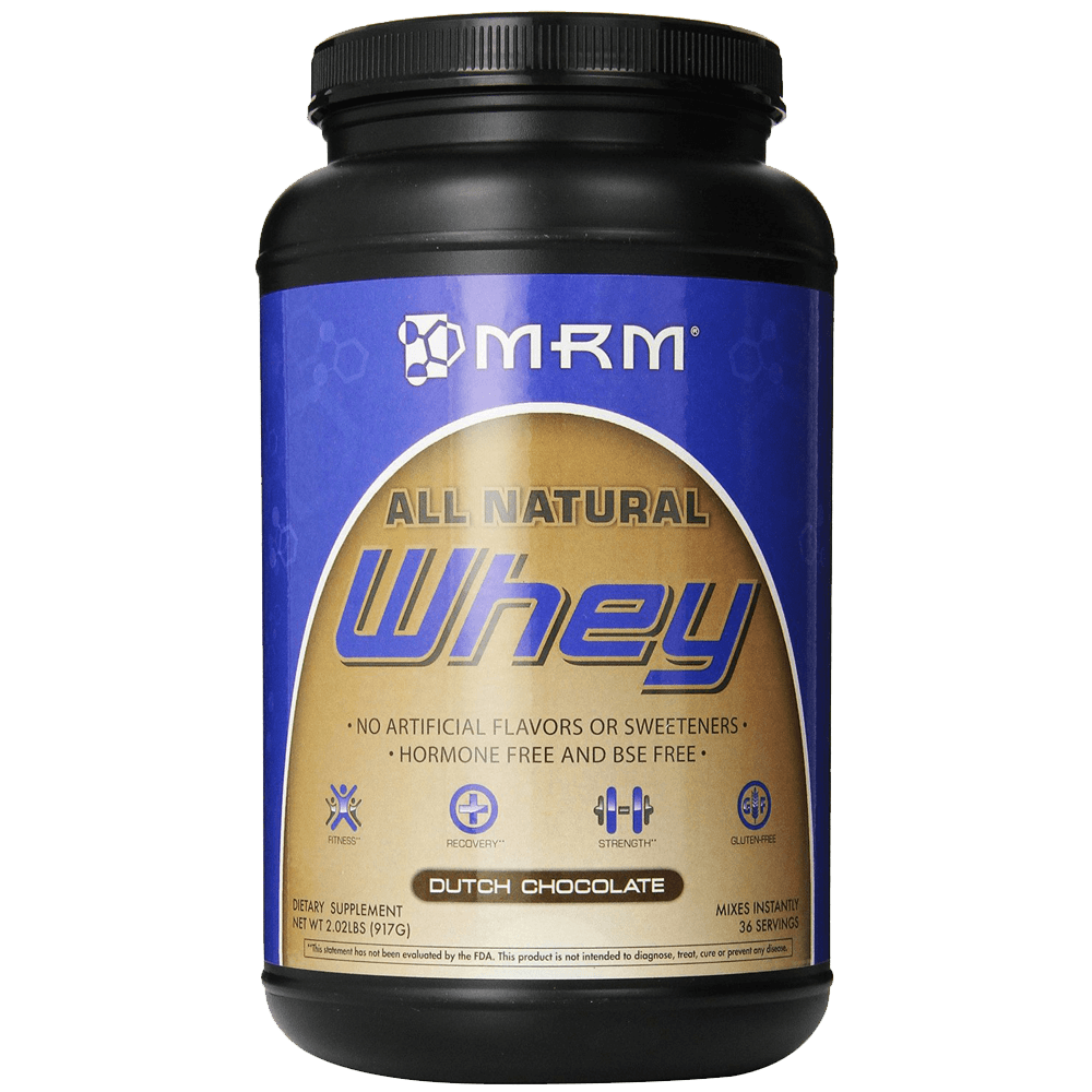 MRM 100% All Natural Whey Dutch Chocolate 2.02 Pounds 1