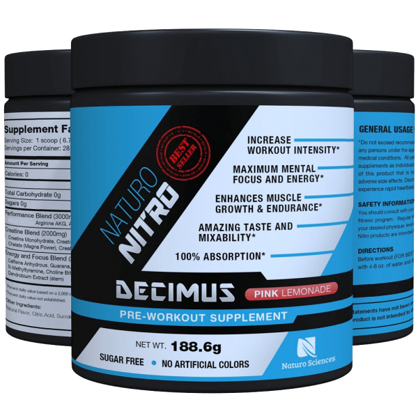 Naturo Nitro Pre Workout Decimus 1