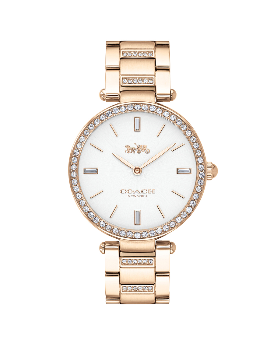Round Analog White Dial Ladies (2)