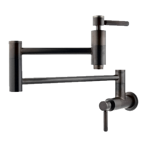Elements of Design Nuvo Double Handle Wall Mount Pot Filler with Concord Lever Handles_1