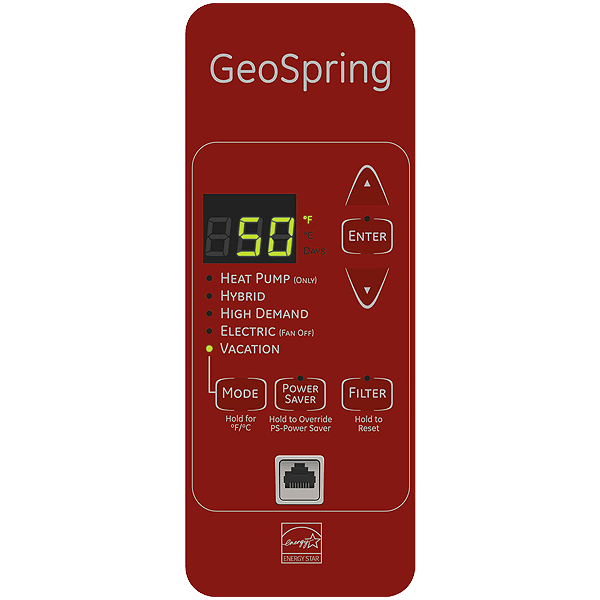 GE Geospring 50-Gallon 10-Year Hybrid Heat Pump Water Heater ENERGY STAR_2