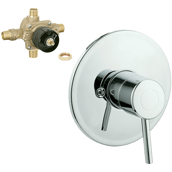 GROHE Chrome TubShower Trim Kit_1