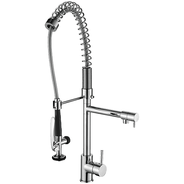 Kraus Pre Rinse Single Handle Single Hole Bar Faucet_1