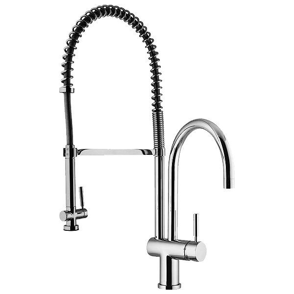Vigo Two Handle Widespread Pull-Out Spray Bar Faucet with Soap Dispenser_1