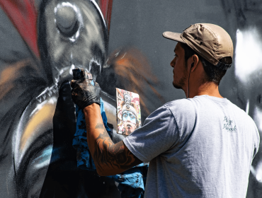 The street art that expressed the world's pain
