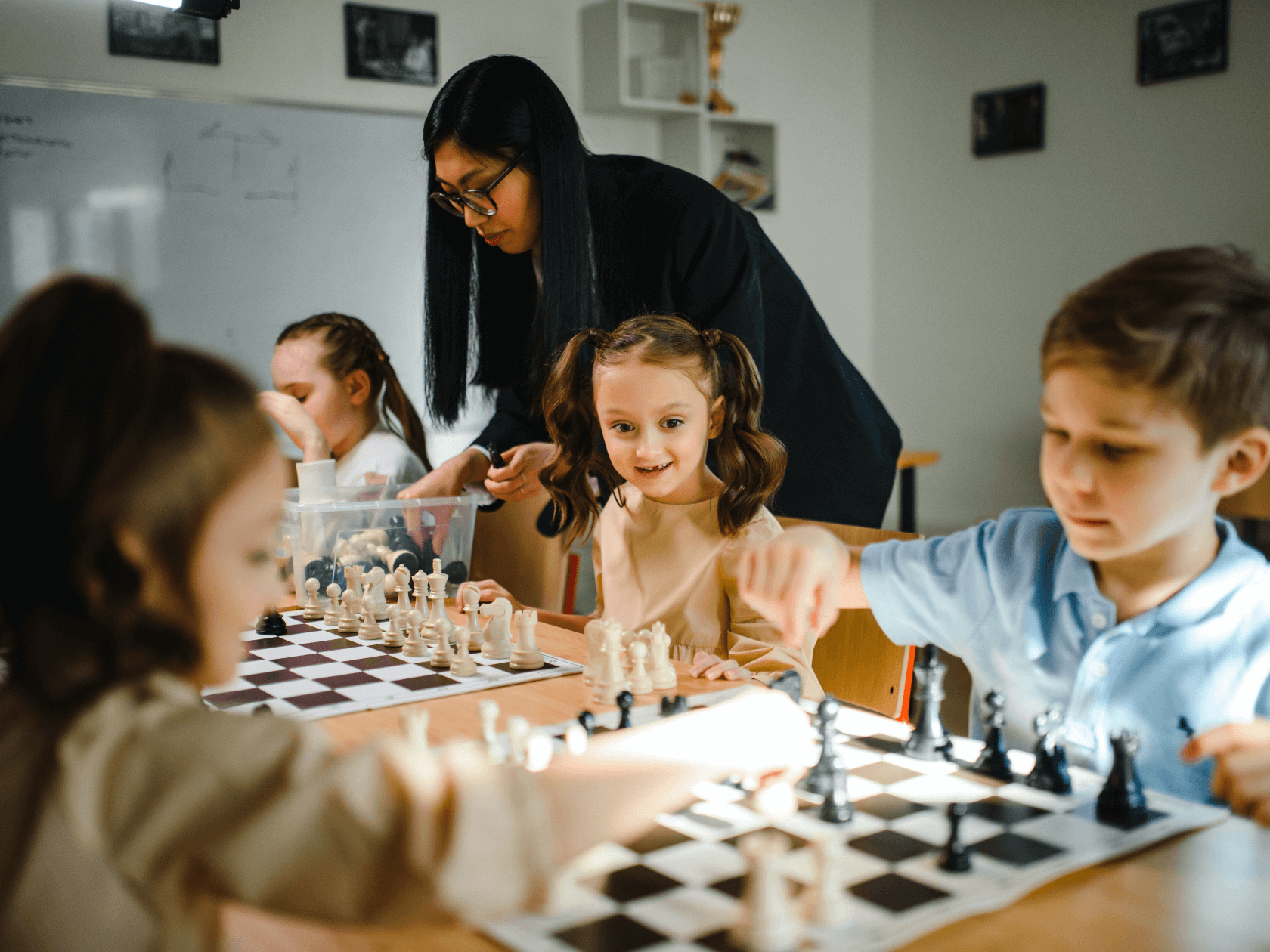 “No School” camp and chess tournament